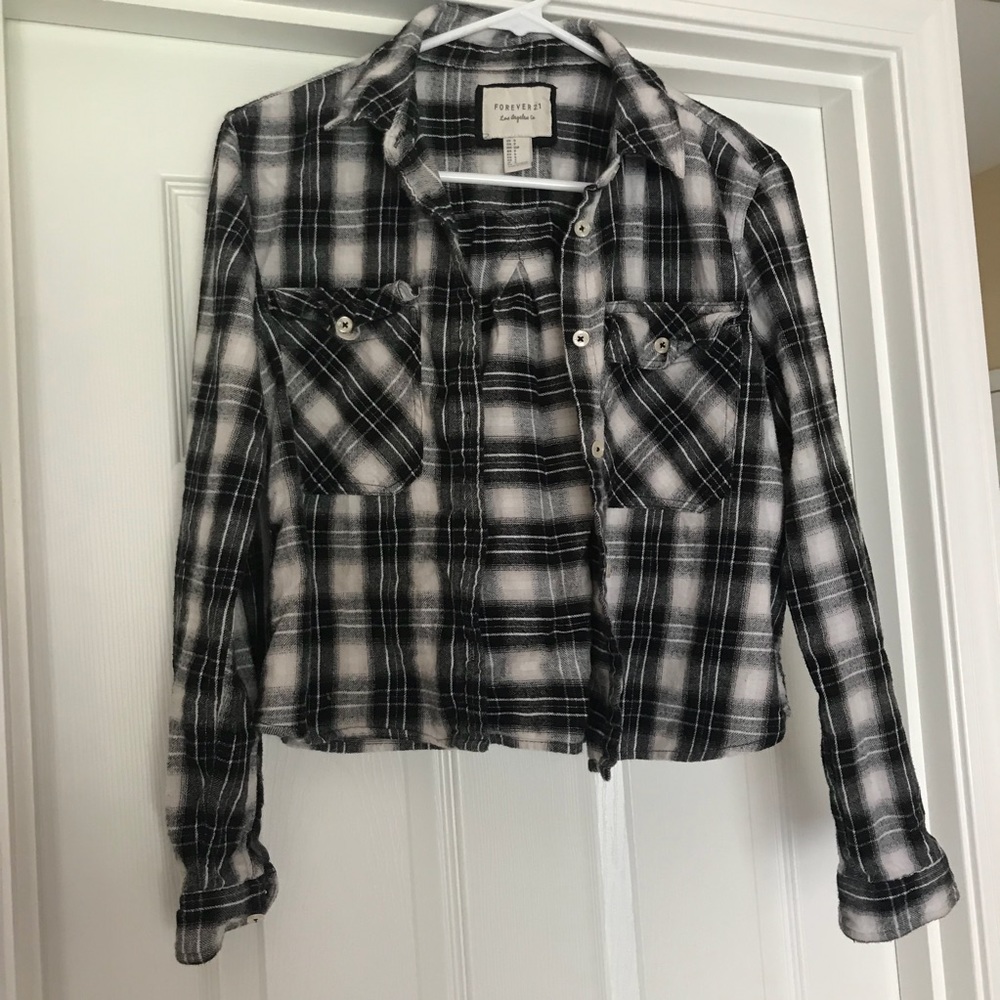 Cropped flannel - Picture 5 of 6